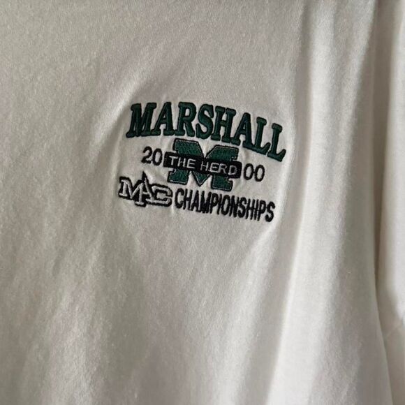 Champro Men's White and Green T-shirt - Picture 4 of 5